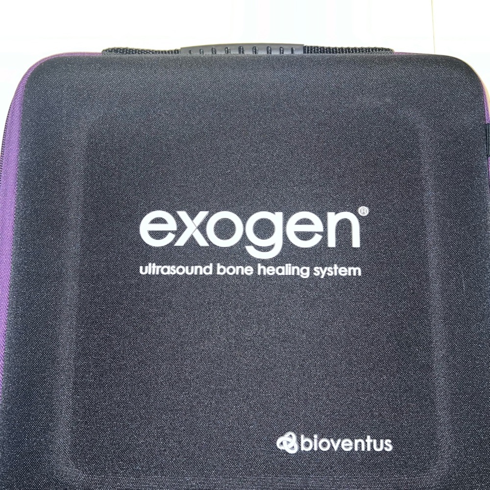 Exogen ultrasound bone healing system